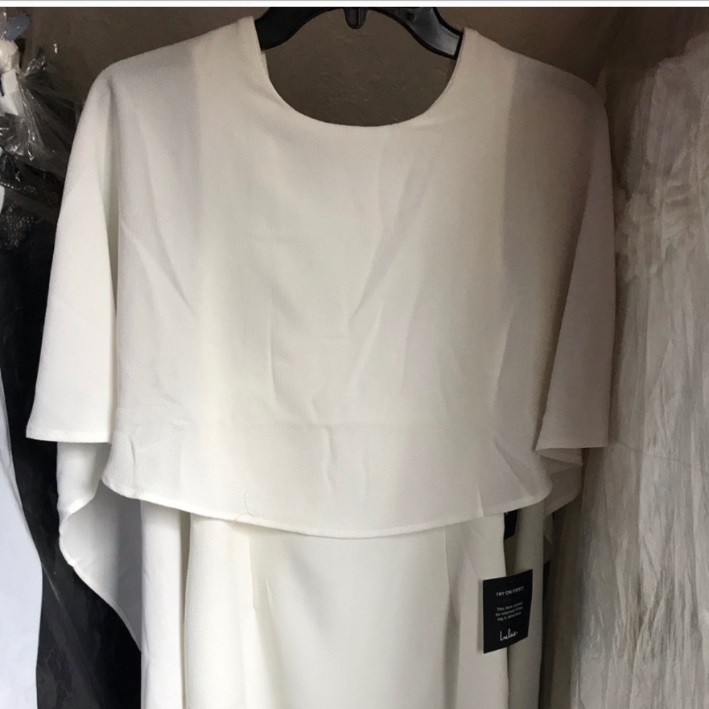 White Lulu short dress